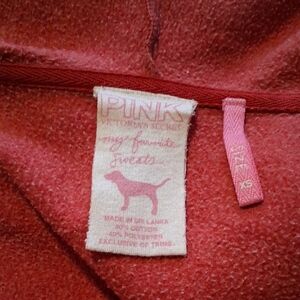 VINTAGE 2006 PINK Victoria's Secret Red Jacket